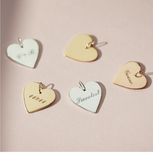 Catbird Full Heart Charm - Picture 3 of 6